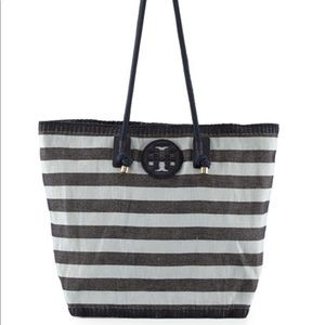 Tory Burch blue tote bag